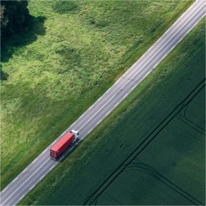 truck see from the sky